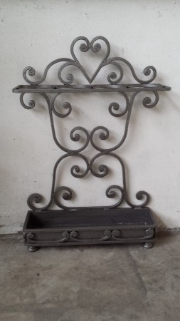 Portaombrelli in ferro forgiato (motivo N°2)