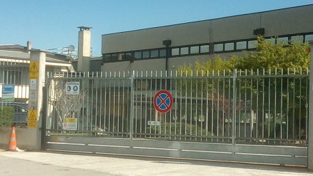 Cancello carraio in ferro zincato